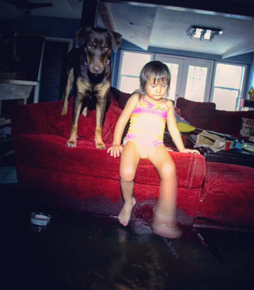 elizabeth's daughter and dog.jpg