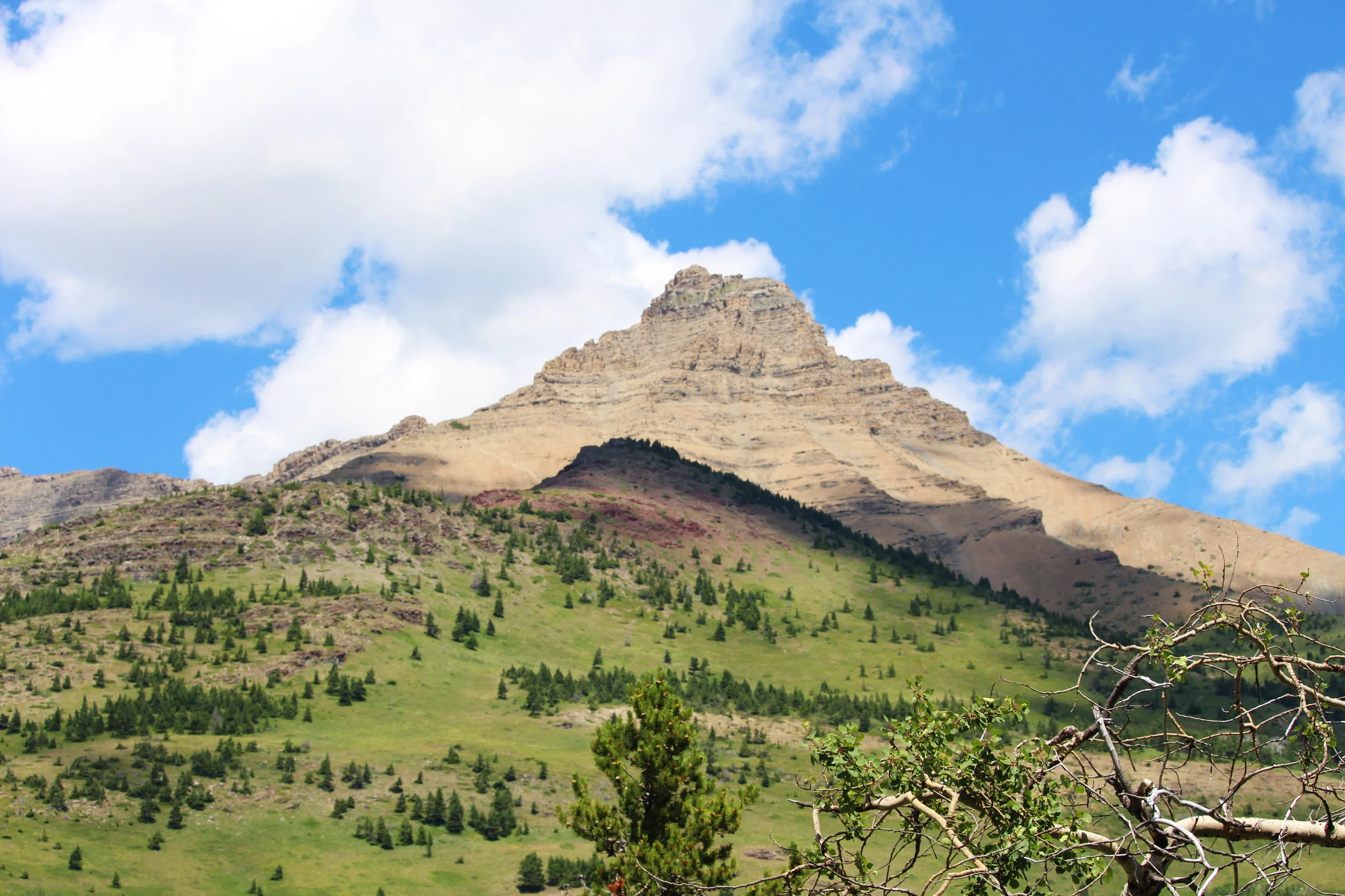 View from our campsite