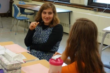 “No matter who you are, you'll find someone at Meridian to help you along the way . Teachers explain clearly enough so we understand even the most challenging ideas.” - Celine, 10th grade student
