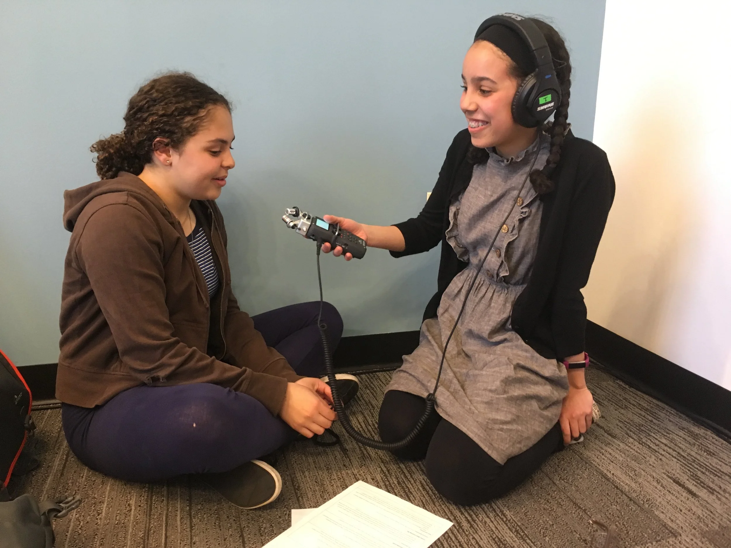 In the Garage: Division I Students Produce Original Podcasts