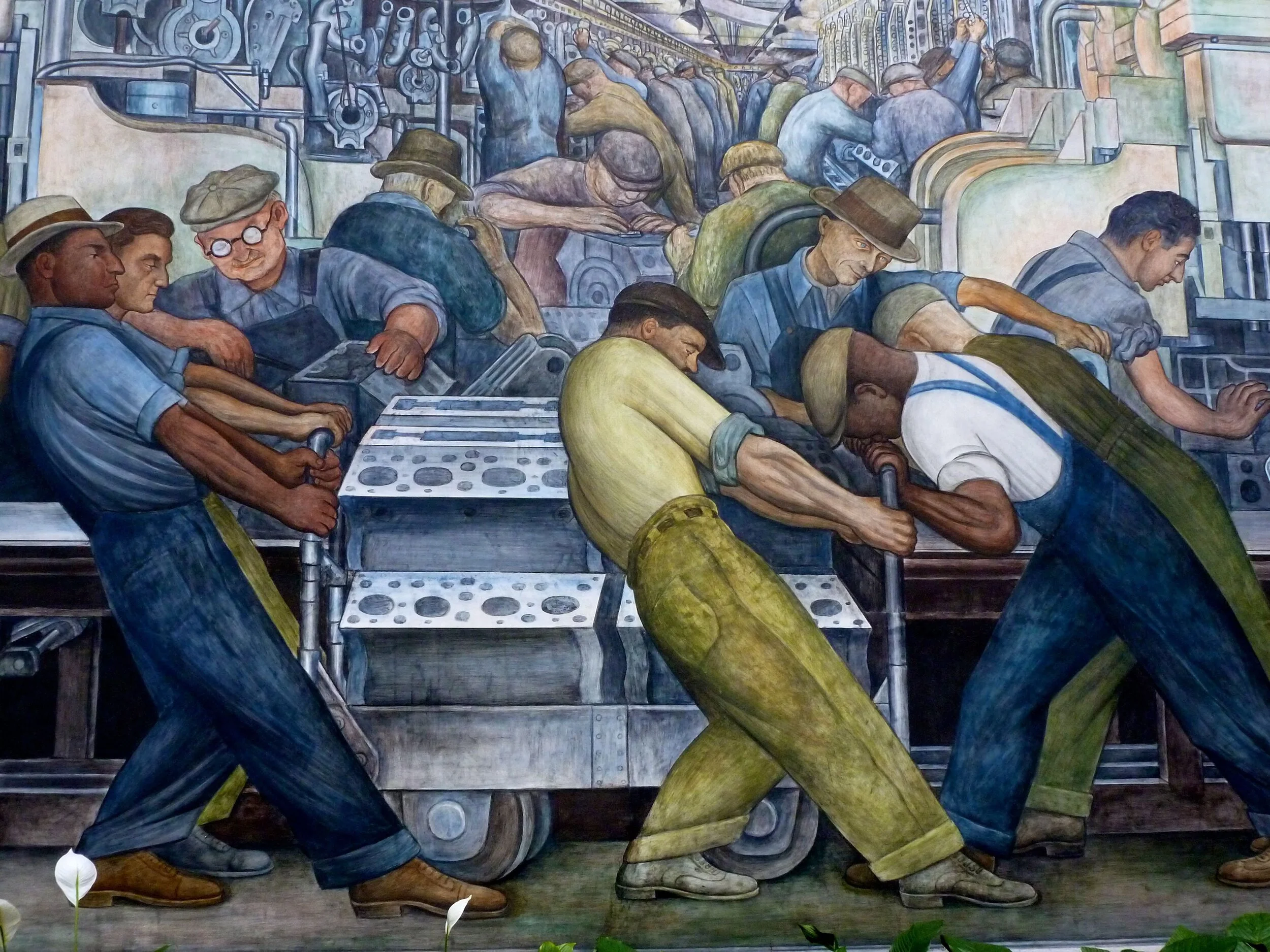 Labor Movement Mural: Section X