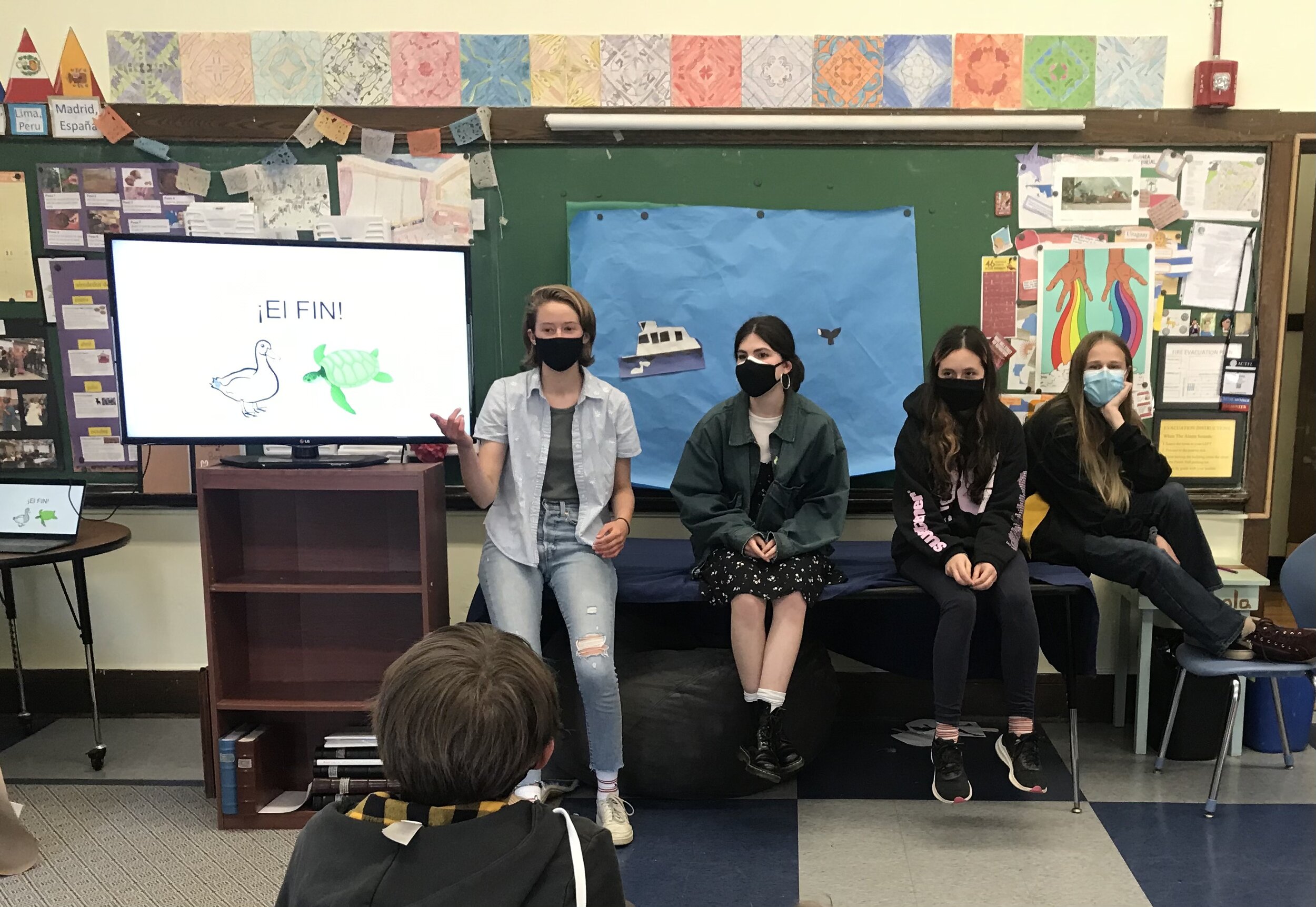 La tortuga y el pato (A1)