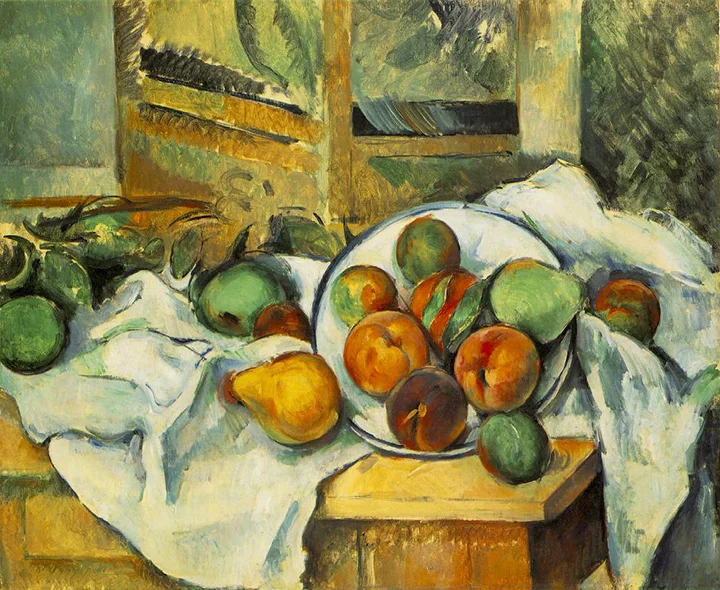 Paul Cézanne's Table, Napkin, and Fruit