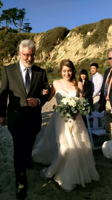 A proud papa and his beautiful daughter.