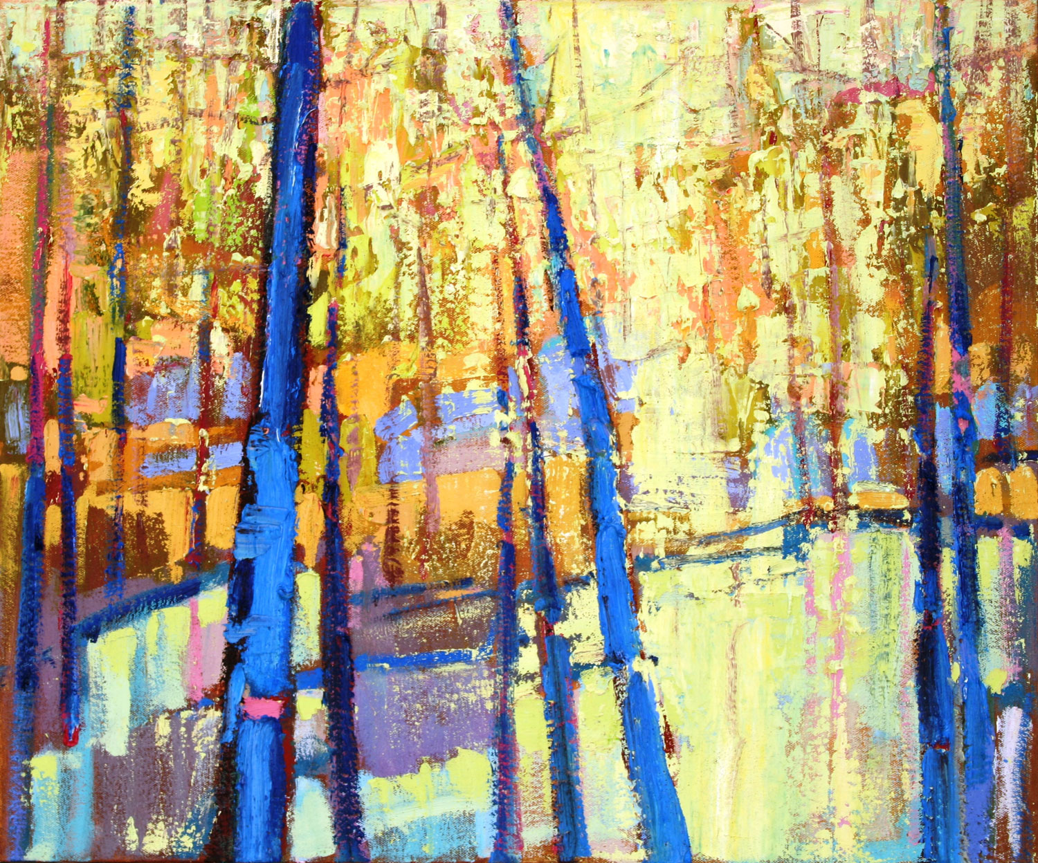 EARLY MORNING. &nbsp; OIL ON CANVAS &nbsp; &nbsp;24 X 20 &nbsp; &nbsp; $890