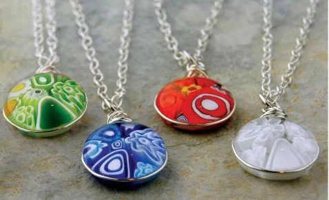 MURANO FUSSED GLASS NECKLACE