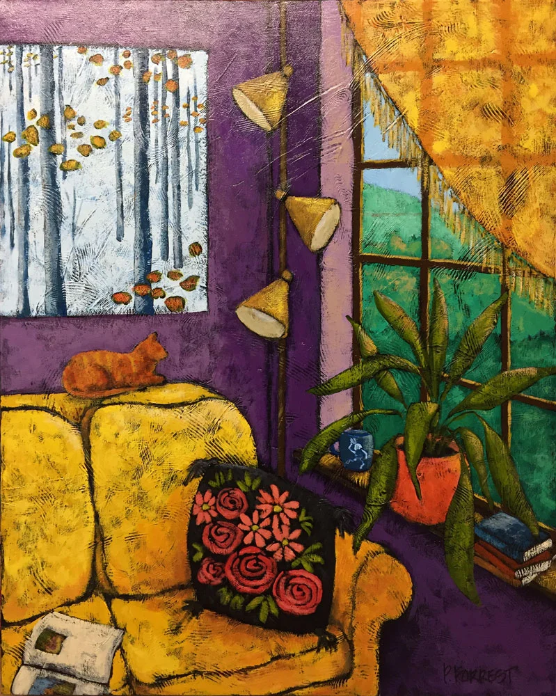 A QUIET HOUR (SOLD)