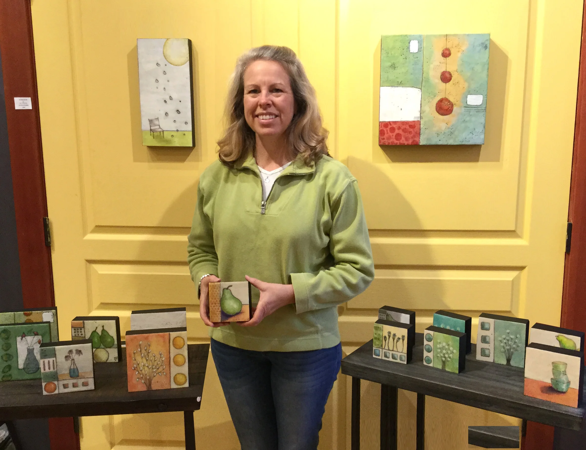 first day in the gallery as a new artist virgina park 10.09 2017.jpg