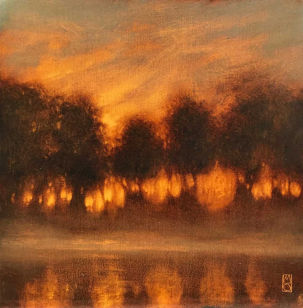 SUNSET SILHOUETTE (SOLD)