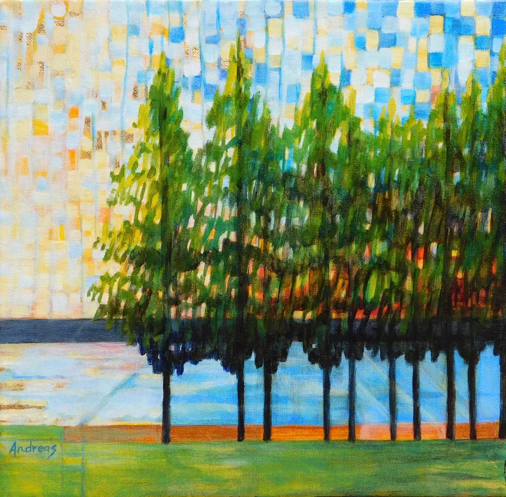 SUMMER LIGHT - FIRS (SOLD)