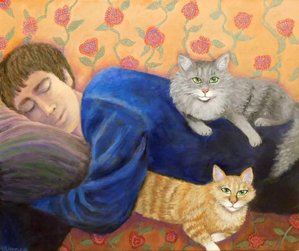 REAL MEN LIKE CATS (SOLD)