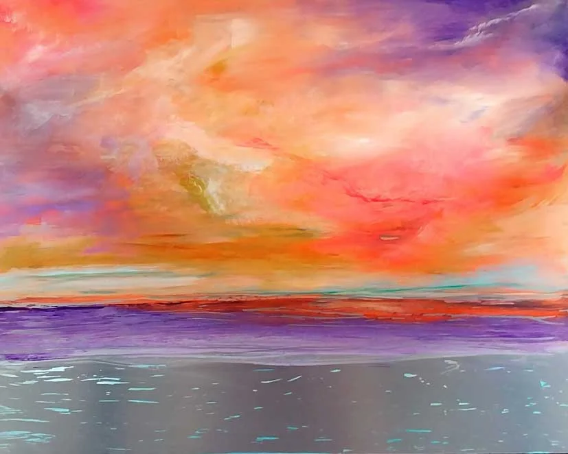 RED SKY AT NIGHT