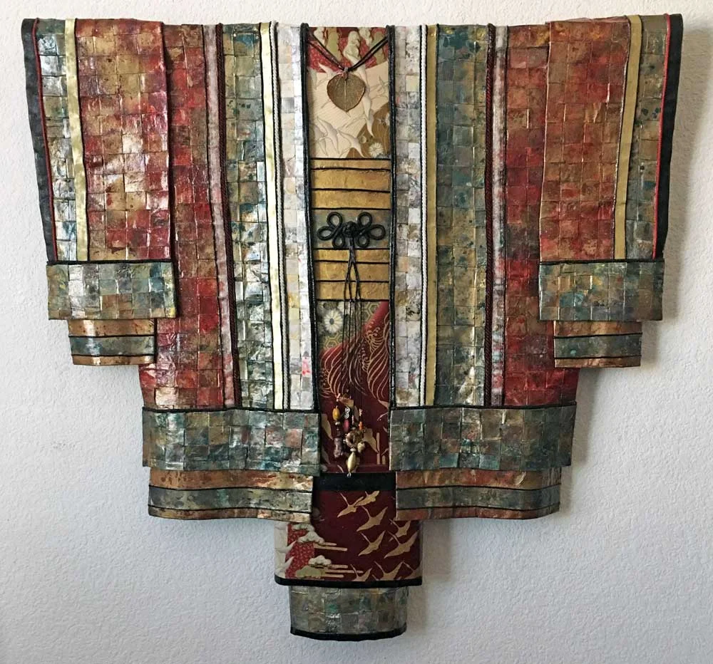 FLIGHT OF THE CRANES KIMONO (SOLD)