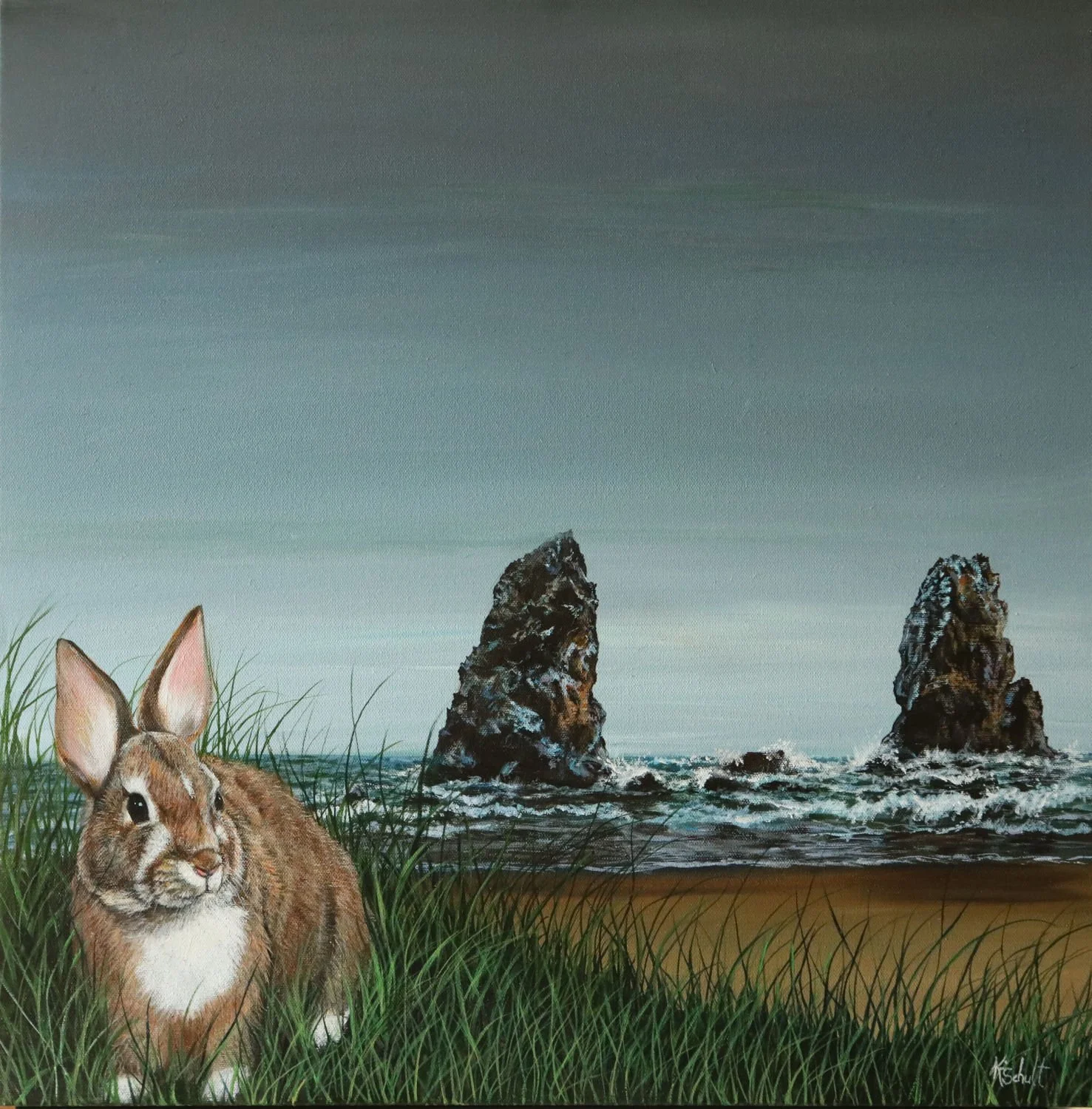 VIEW OF THE NEEDLES (SOLD)
