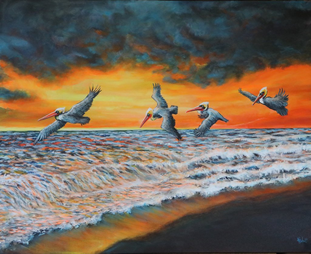 GROWING STORM  (SOLD)