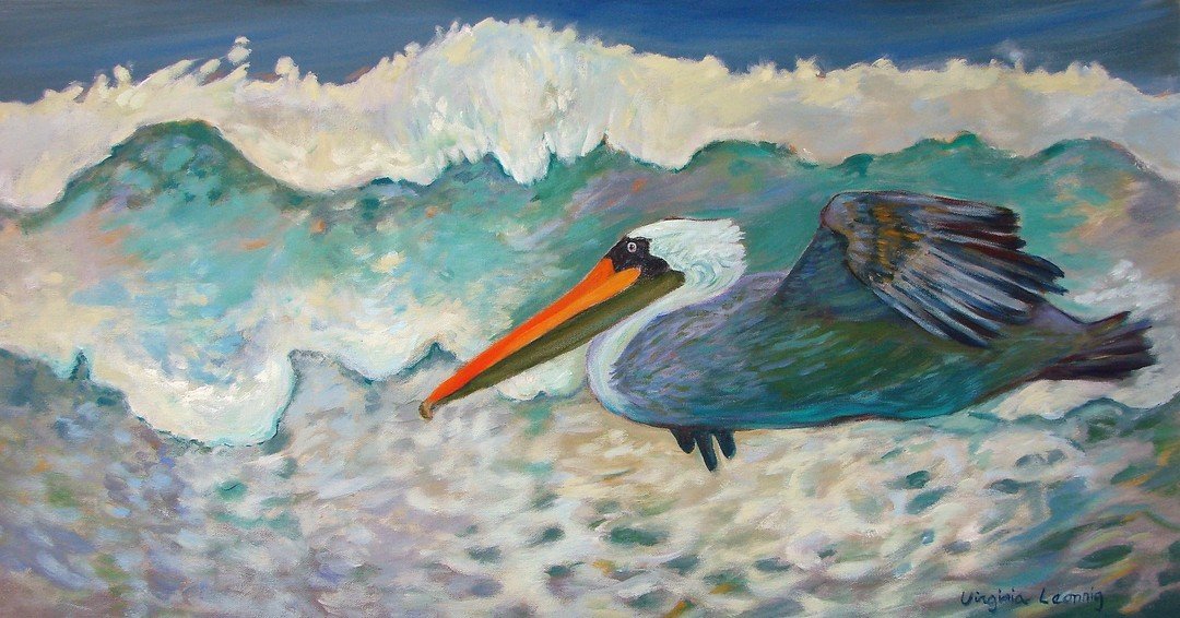 &quot;Wave Skimmer&quot;, Virginia Leonnig, 36 X 18 , Acrylic

Come by DragonFire to see this lovely piece and more by Virginia!
You can also find her work on our website at 
www.dragonfiregallery.com

#dragonfiregallery #virginialeonnig #beachscape 