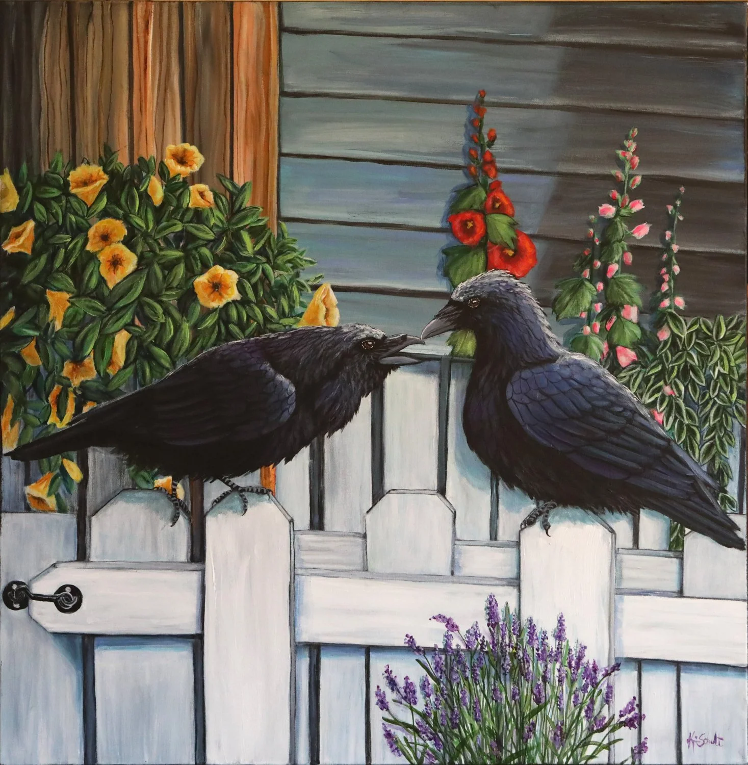 GARDEN GATE RENDEVOUS (SOLD)