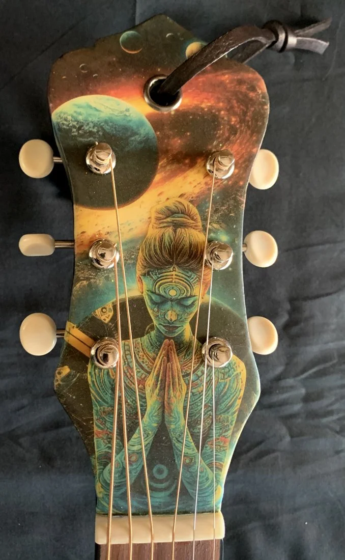 25002 art guitar Calling To The Mother Goddess headstock.jpg