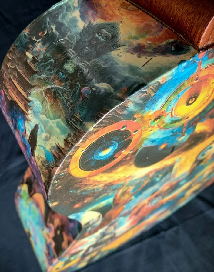25001 art guitar 4 string baritone ukulele Lighting Up On The Astral Plane down 3.jpg