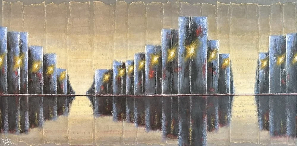 Skyline Reflections 48x24 Acrylic & Mixed Media $1680.jpg