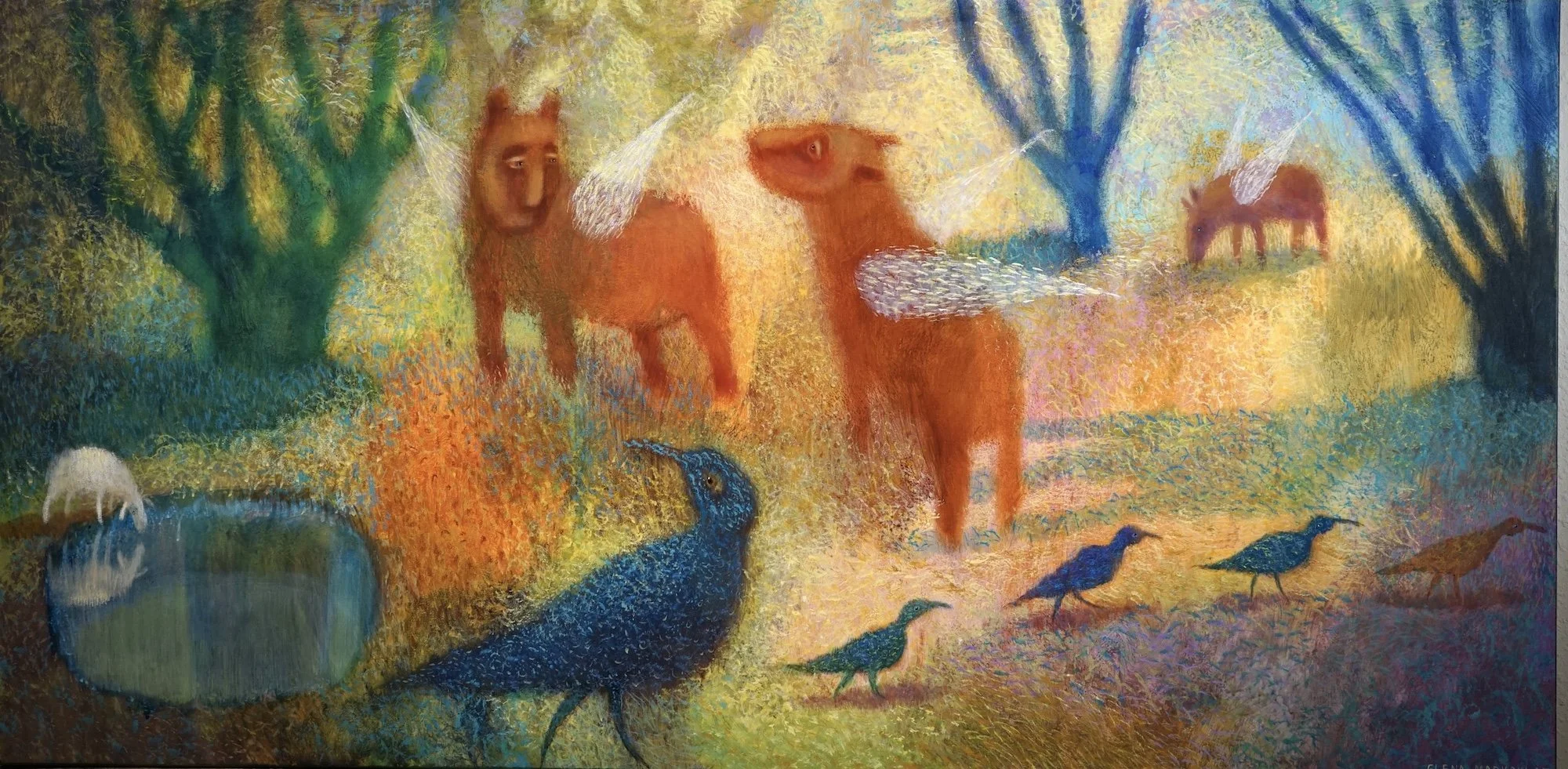 In the Dance of Sun and Wind, 24x48''..jpg