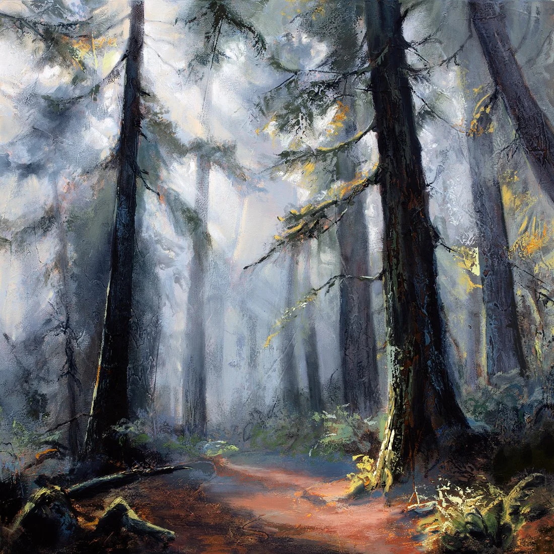 WALKING WITH LADY BIRD (SOLD)