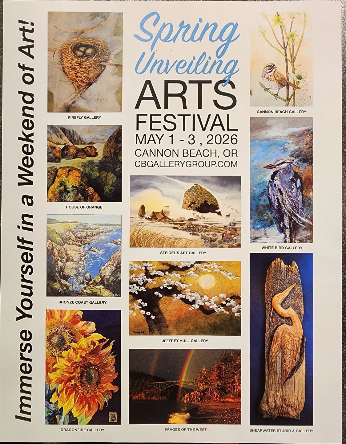 Four weeks until Spring Unveiling Arts Festival! New art is arriving every day and we can't wait to share what our artists have been working on. Be sure to head to dragonfiregallery.com to view our schedule and list of artists that will be joining us