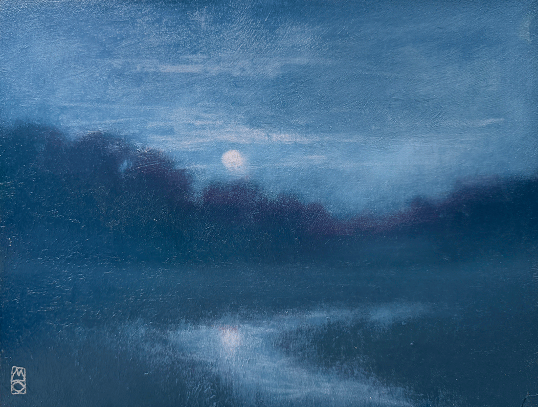 MOONRISE OVER THE TREES
