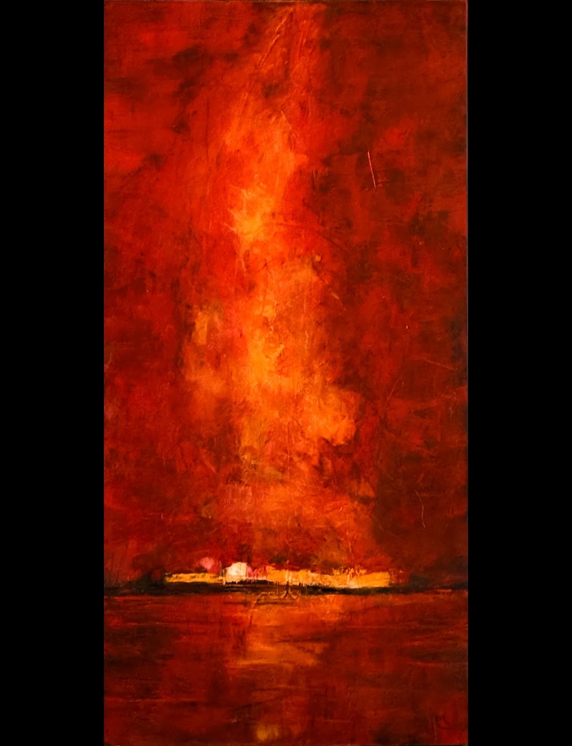 RED SKY AT NIGHT