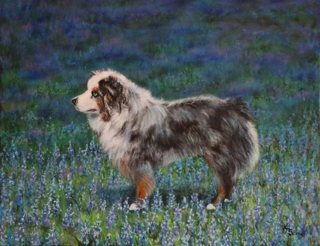 BLUE DOG IN CAMAS