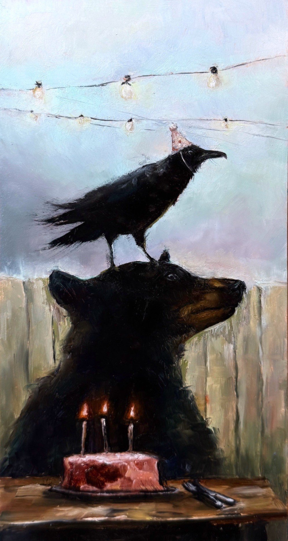 WE WILL STILL LIGHT A CANDLE FOR YOU (SOLD)