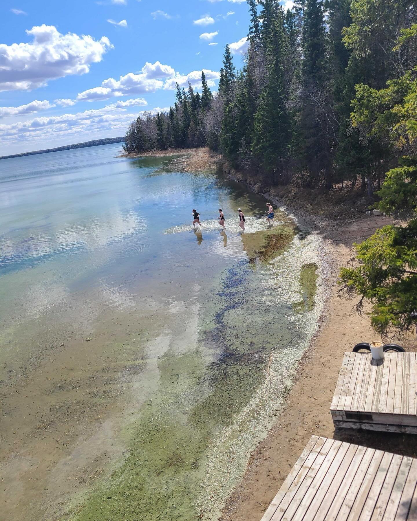 The lake is clear of ice so naturally our spring staff went swimming. It will definitely be a lot warmer by the time you get here for summer! Haven’t registered yet? Head to www.campkadesh.com to sign up today! 🤩
#campkadesh #campkadesh2025 #