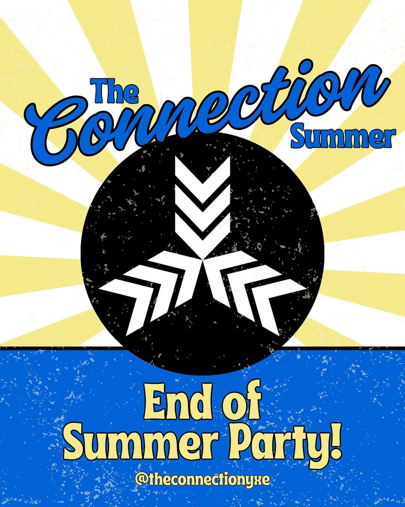 TONIGHT!!! 😎 The Connection is back tonight for the final summer event—the annual End of Summer Party! The time for this event is 7:00-9:30 pm (half hour longer than the others).
Tonight will have lots of fun, friends, games, singing, prizes,