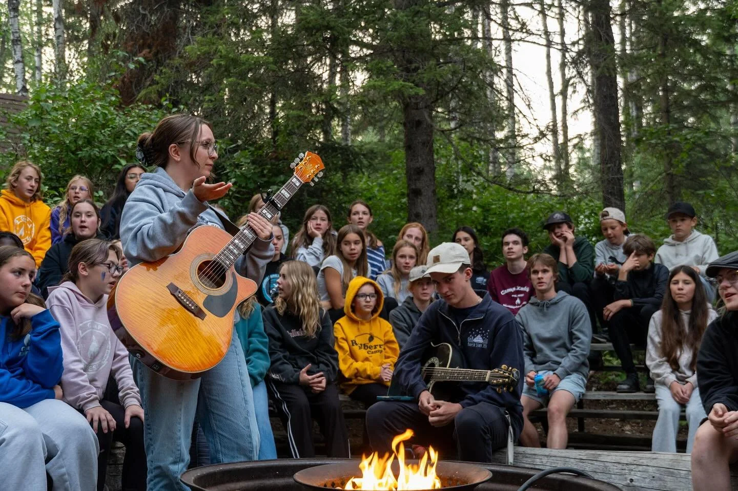 Reminiscing on those campfire nights ⛺️🔥

#campkadesh #summercamp #campfire #fire #campfirestories #campfiresongs