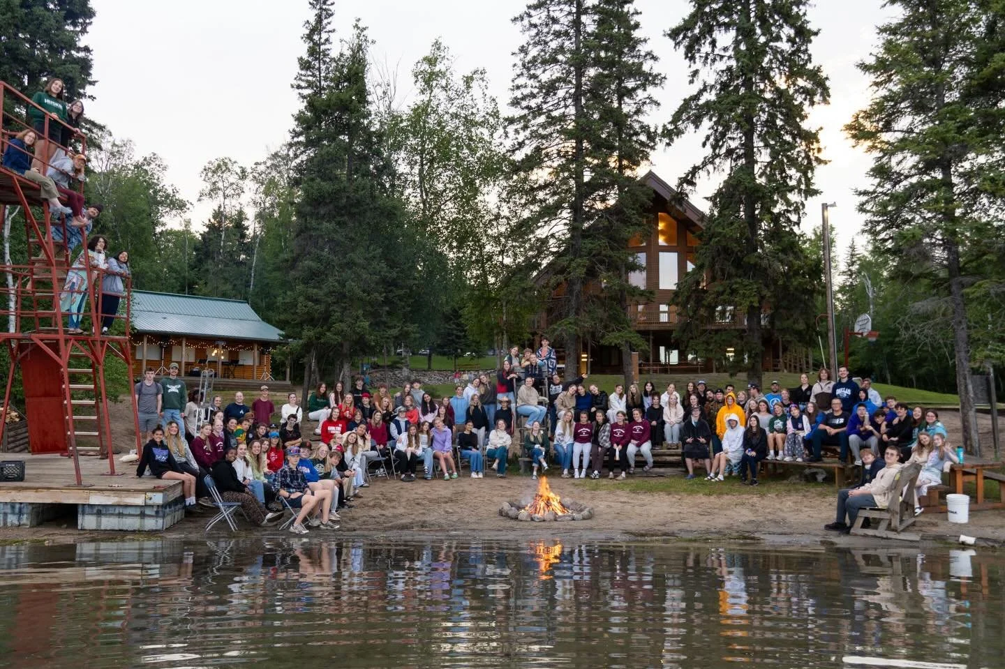 Can&rsquo;t wait for warm summer nights again!☀️🌊

#campkadesh #lake #summernights #warmweather