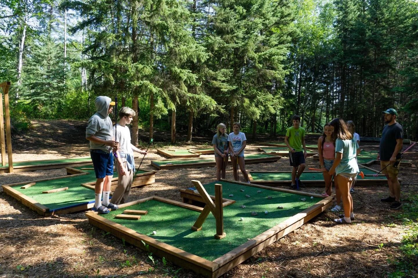 Camp days and mini-golf plays! ☀️⛳️

#campkadesh #minigolf #summertime #competition #warmweather