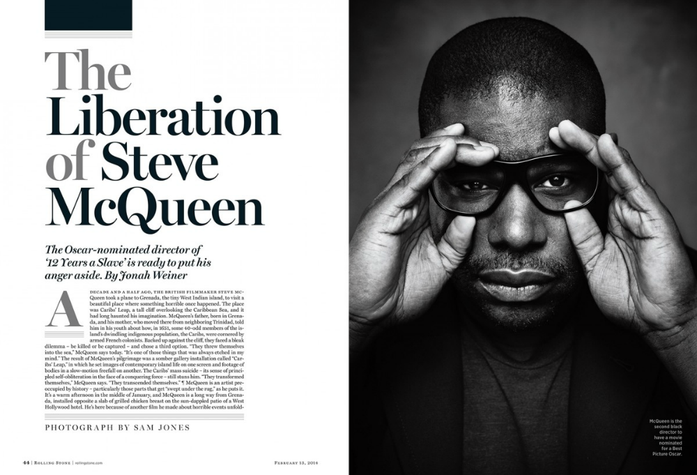 ROLLING STONE MAGAZINE / STEVE MCQUEEN