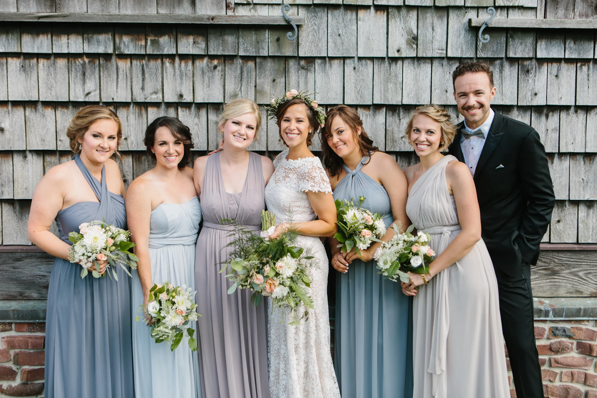 Photography from Lidia and Bryan's wedding at Trader's Point Creamery in Indianapolis, Indiana.