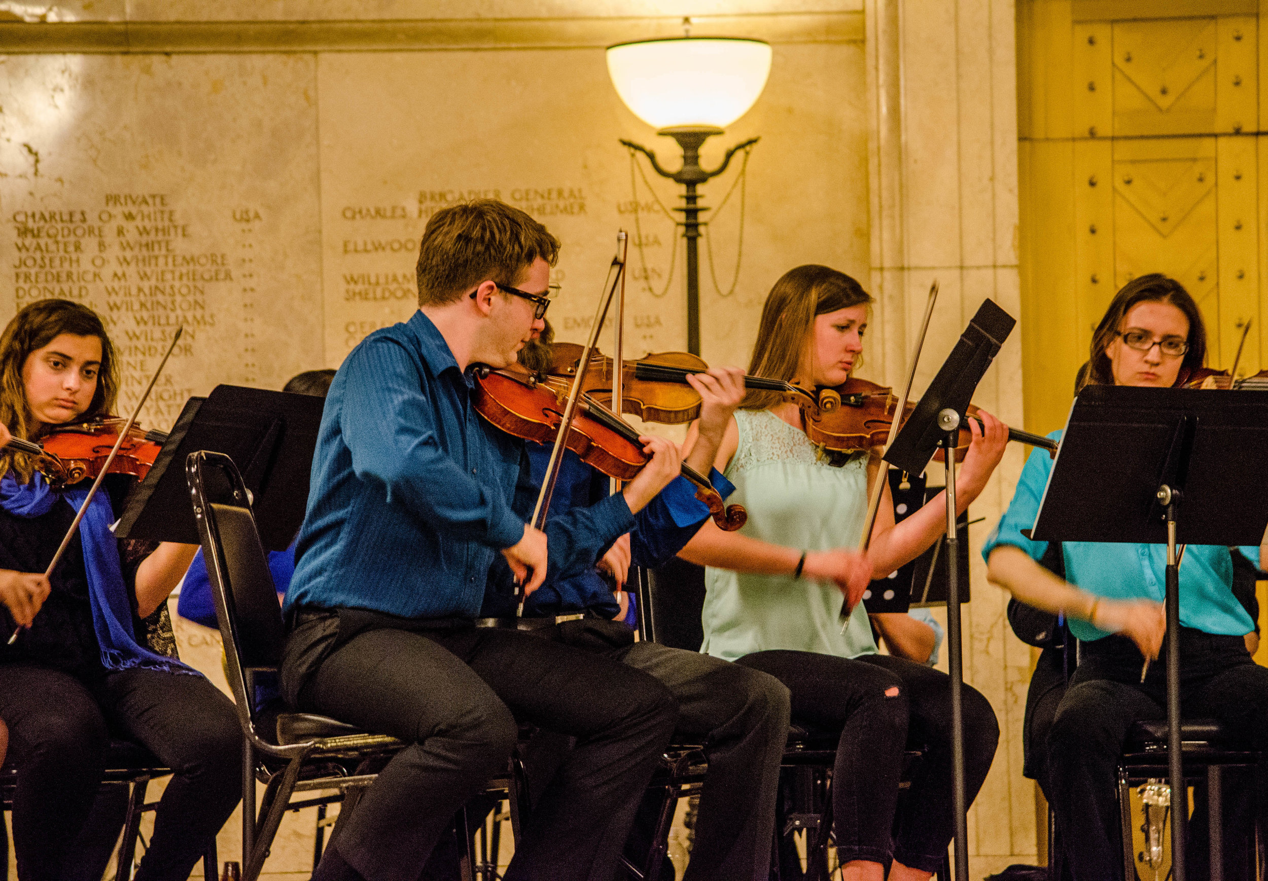 Nicholas Bentz with Shannon Fitzhenry, Madison Van de Wetering