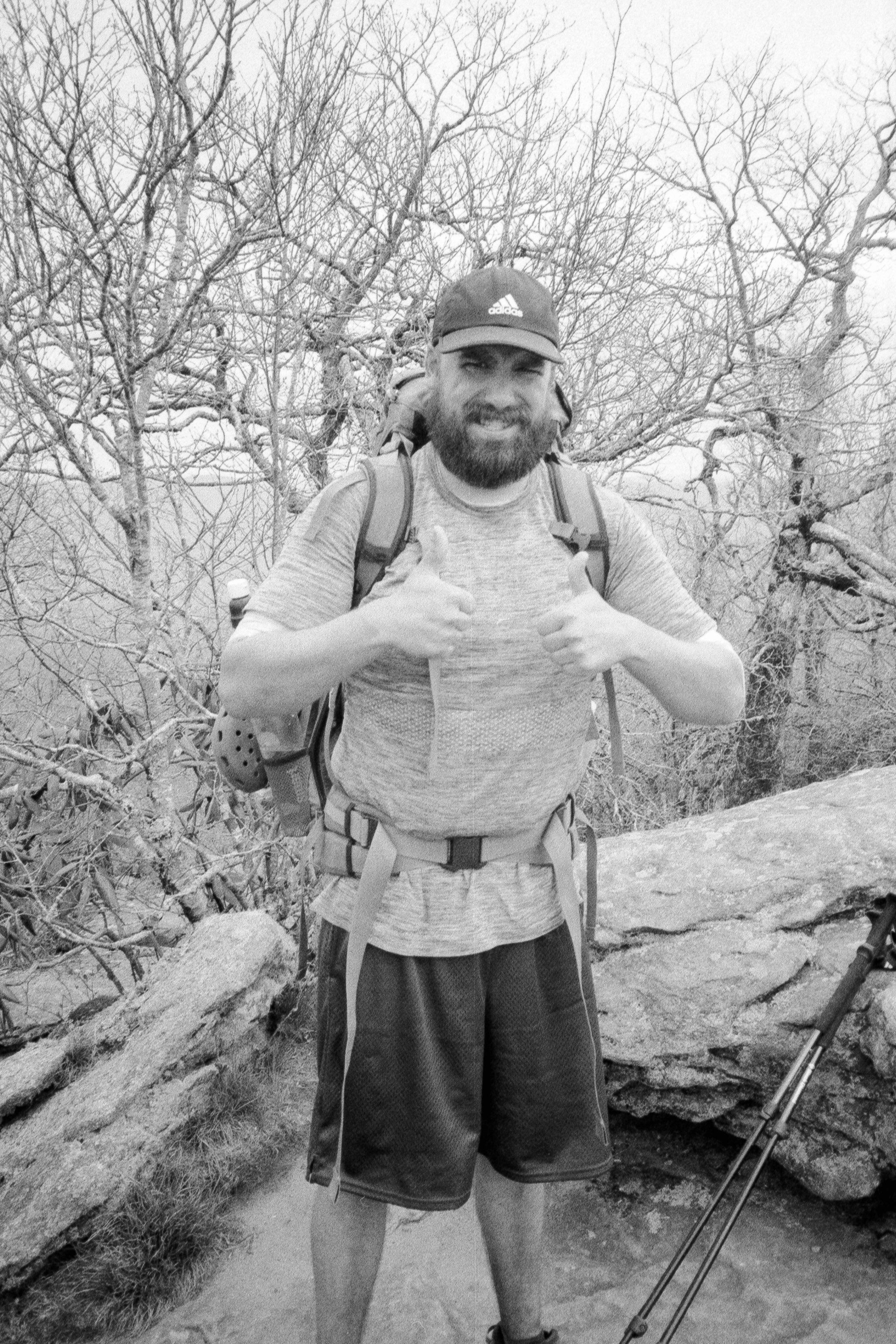  On top of Blood Mountain, North Georgia 