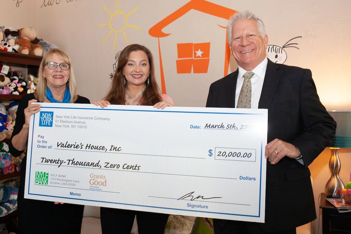 Valerie’s House Receives Community Impact Grant from New York Life