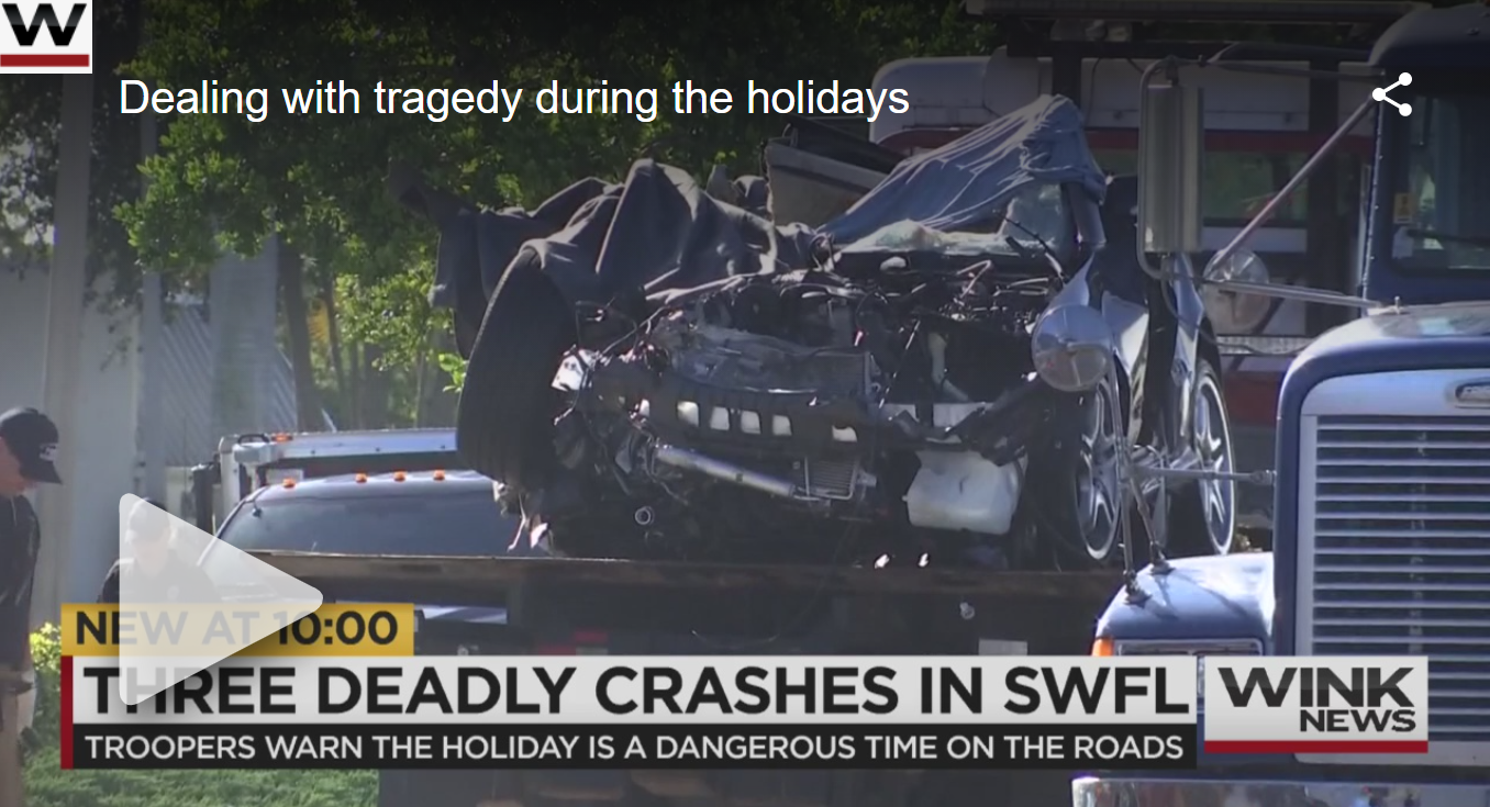 Dealing with tragedy during the holidays