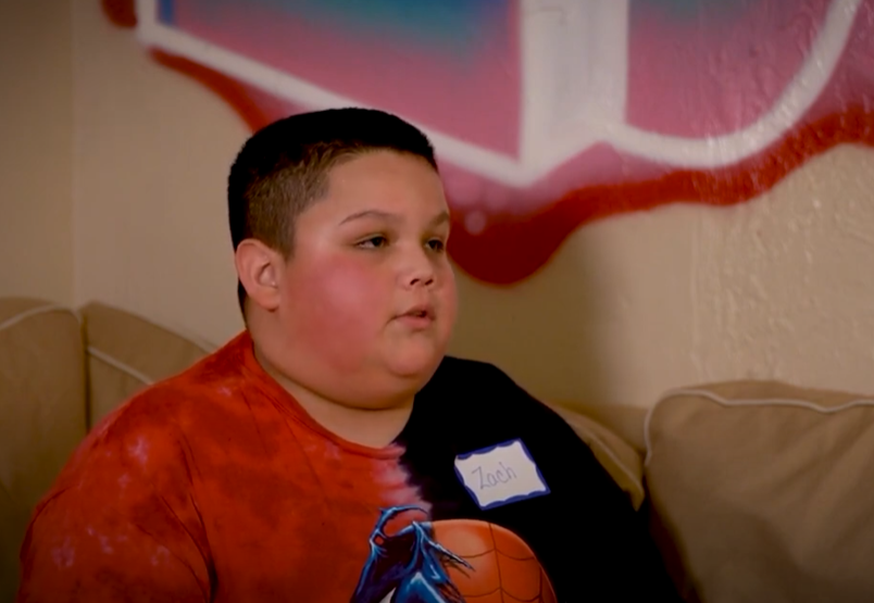 Zach Stands Up For Other Grieving Kids