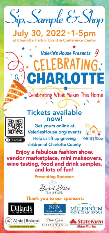 Valerie's House-Charlotte County to Host "Celebrating Charlotte"