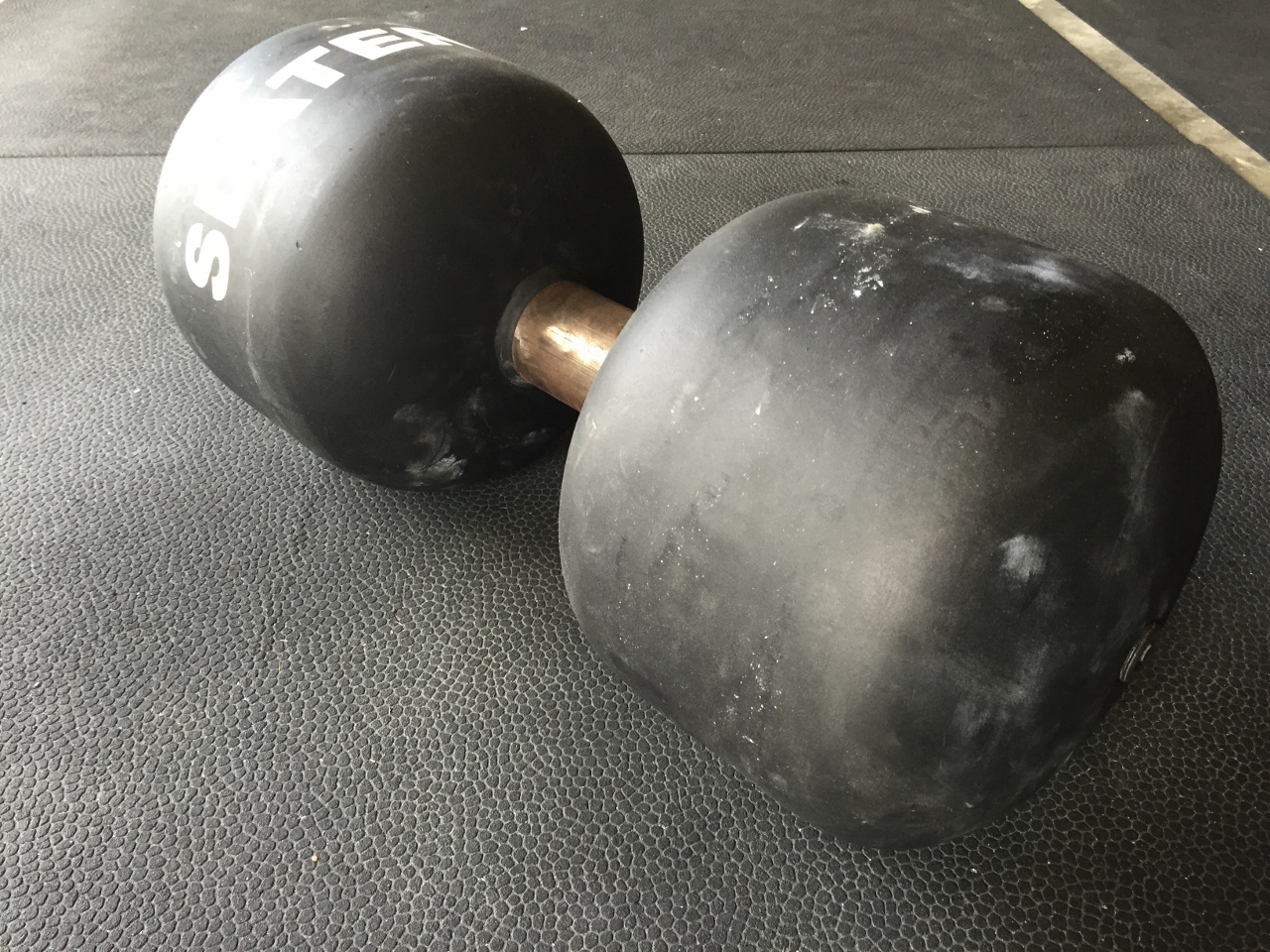 Slater 12" monster dumbbell.
