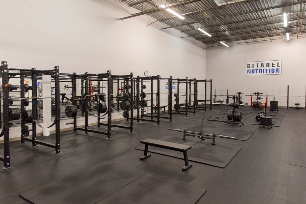 4000 SF training area.