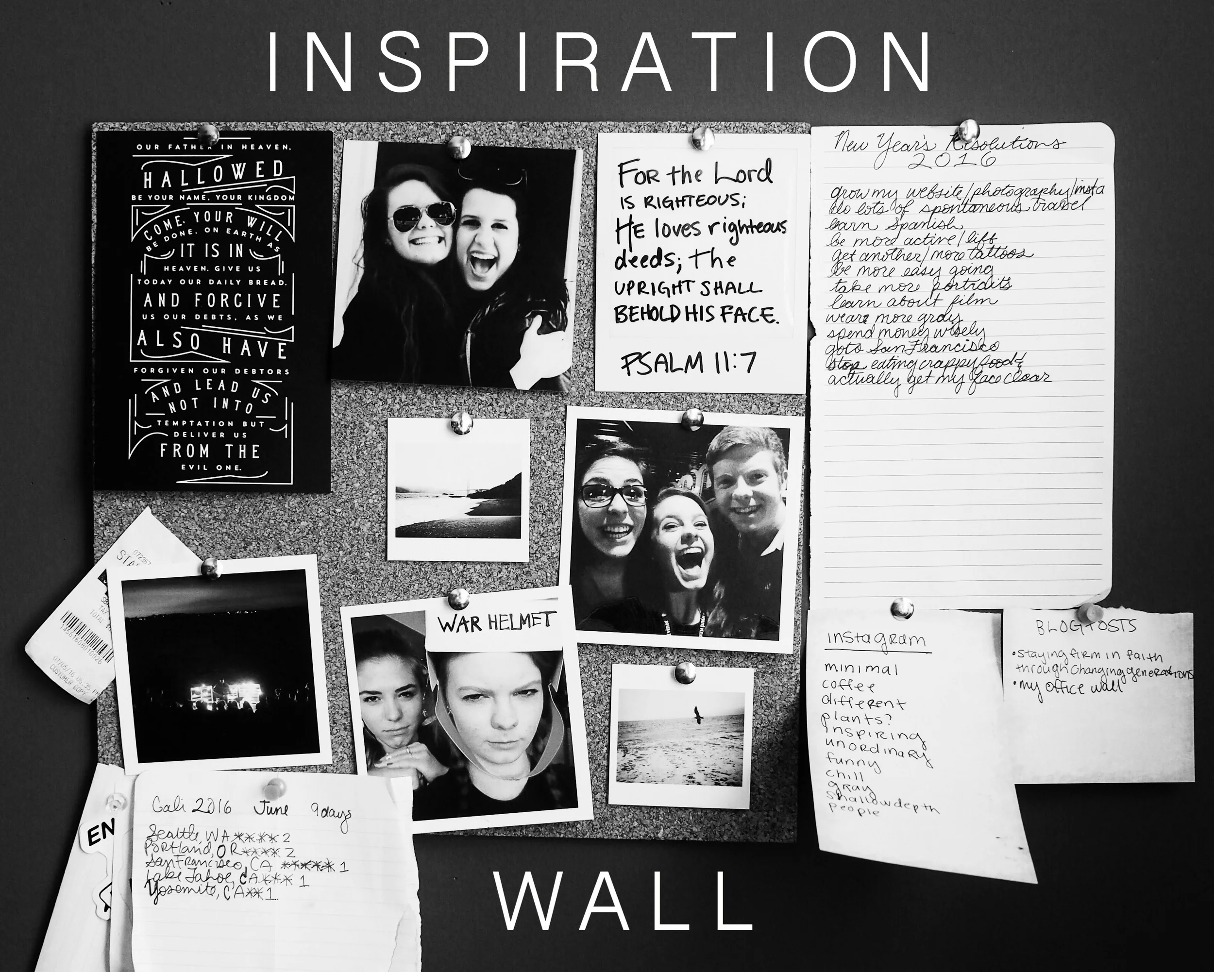 Inspiration Wall