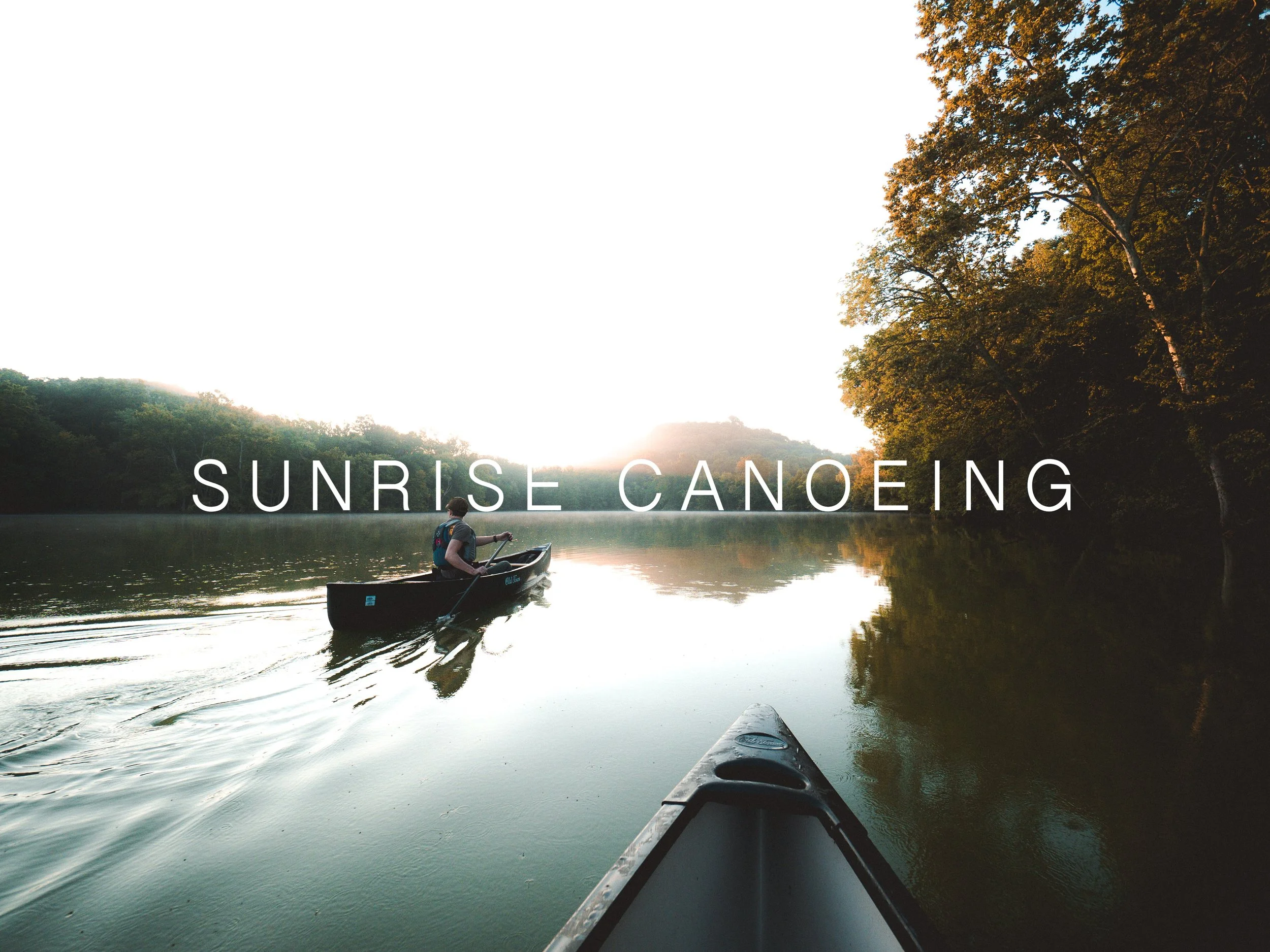 Sunrise Canoeing