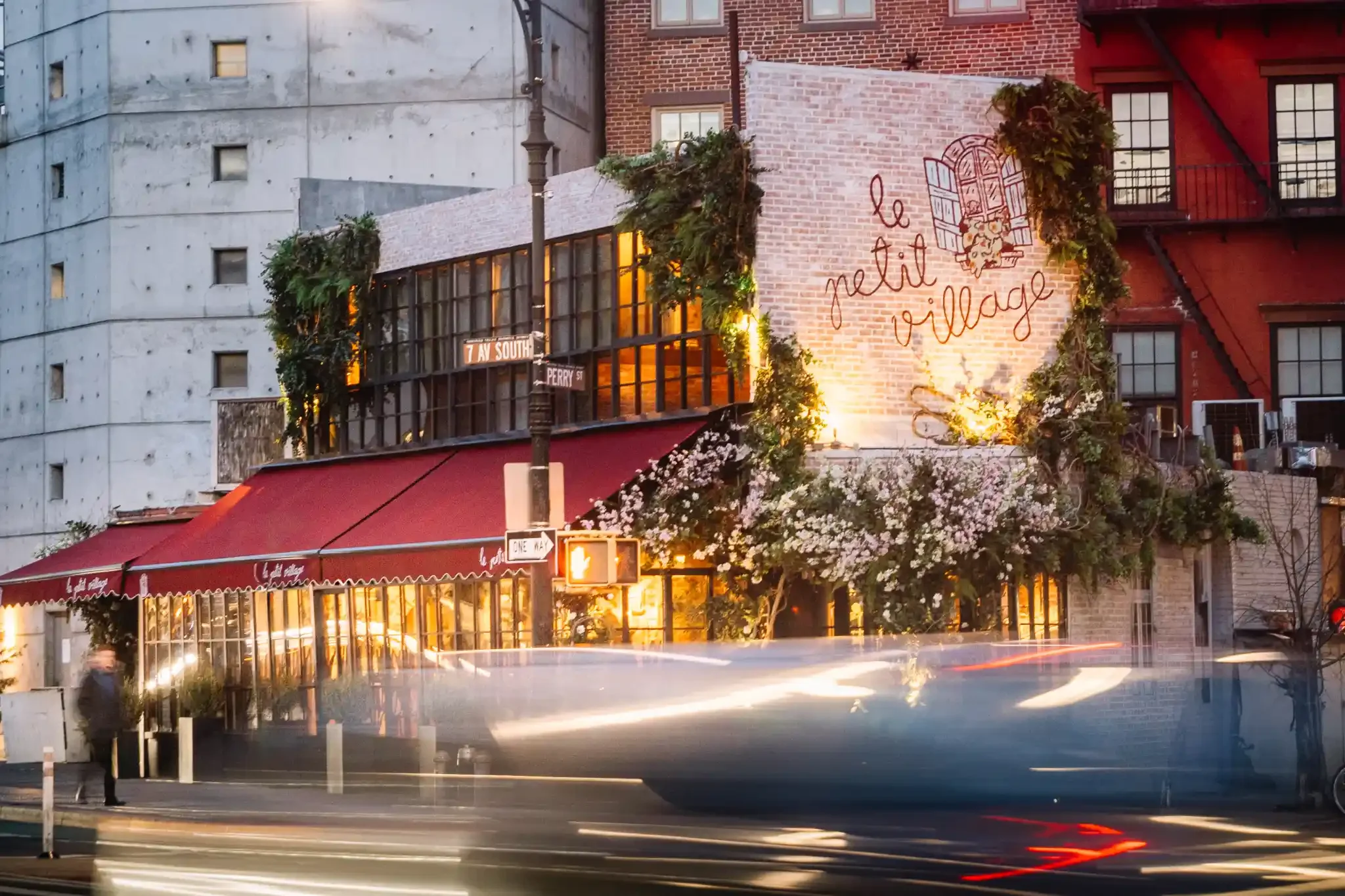 Le Petit Village- FAUX Brick Building