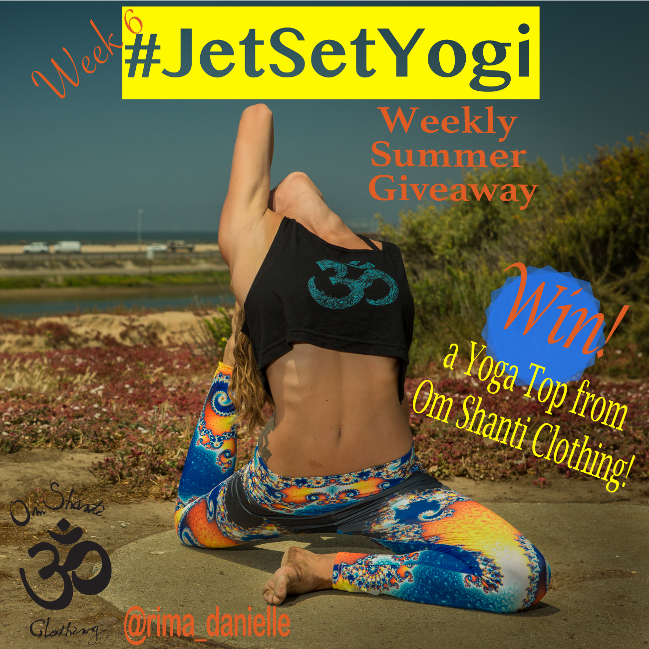 Om Shanti Yoga Pants